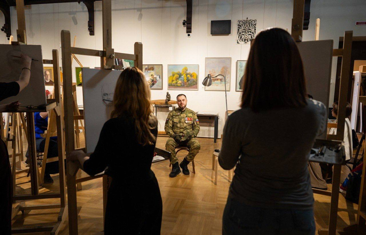 «Портрет Героя» в Казанском художественном училище им. Н.И. Фешина